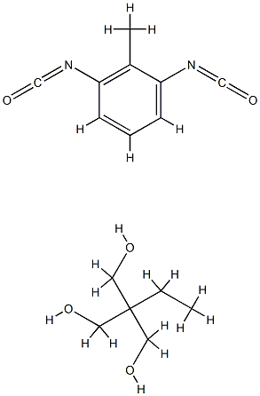 1,3-Propanediol, 2-ethyl-2-(hydroxymethyl)-, polymer with 1,3-diisocyanatomethylbenzene CAS#: 9017-09-8