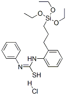 1,3-diphenyl-2-[3-(triethoxysilyl)propyl]isothiourea, monohydrochloride CAS#: 90210-35-8