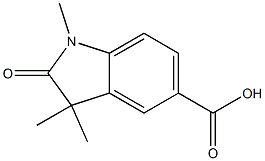 1,3,3-Trimethyl-2-oxindole-5-carboxylic acid CAS#: 896160-47-7