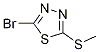 1,3,4-Thiadiazole, 2-bromo-5-(methylthio)- CAS#: 97109-46-1