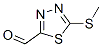 1,3,4-Thiadiazole-2-carboxaldehyde,  5-(methylthio)- CAS#: 95453-60-4