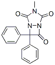 1,3,5-Triazabicyclo3.2.0heptane-2,4,6-trione, 3-methyl-7,7-diphenyl- CAS#: 90047-00-0