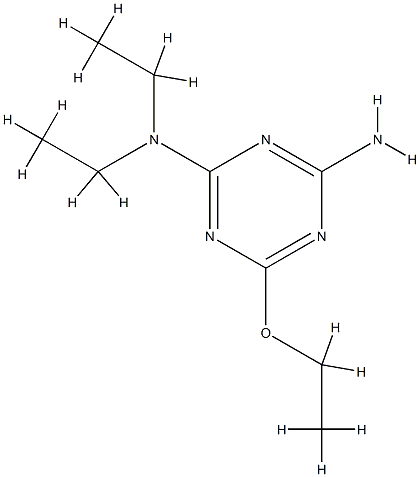 1,3,5-Triazine-2,4-diamine,6-ethoxy-N,N-diethyl-(9CI) CAS#: 90674-48-9