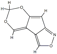 [1,3]Dioxino[5,4:3,4]cyclopent[1,2-c]isoxazole(9CI) CAS#: 90350-45-1