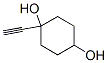 1,4-Cyclohexanediol, 1-ethynyl- (7CI) CAS#: 90199-12-5