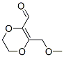 1,4-Dioxin-2-carboxaldehyde, 5,6-dihydro-3-(methoxymethyl)- (9CI) CAS#: 94105-21-2