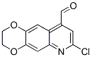 1,4-Dioxino[2,3-g]quinoline-9-carboxaldehyde,  7-chloro-2,3-dihydro- CAS#: 898388-99-3