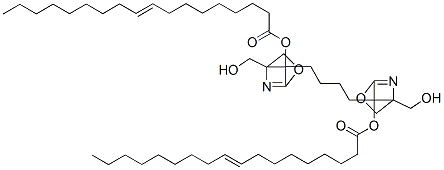 1,4-butanediylbis[[4,5-dihydro-4-(hydroxymethyl)oxazole-2,4-diyl]methylene] bis(9-octadecenoate) CAS#: 94107-48-9