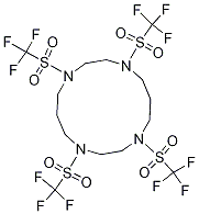 1,4,8,11-Tetraazacyclotetradecane, 1,4,8,11-tetrakis[(trifluoroMethyl)sulfonyl]- CAS#: 96455-17-3
