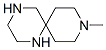1,4,9-Triazaspiro[5.5]undecane,9-methyl-(9CI) CAS#: 90703-73-4