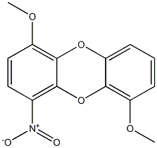 1,6-Dimethoxy-4-nitrodibenzo-p-dioxin CAS#: 93717-75-0
