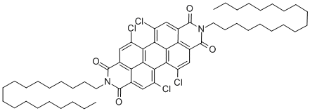 1,6,7,12-TETRACHLORO-N-N'-BIS(OCTADECYL)-PERYLENE-3,4,9,10-TETRACARBOXYLIC ACID DIIMIDE CAS#: 97097-95-5