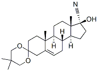 (17-alpha)-3,3-[(2,2-dimethylpropane-1,3-diyl)bis(oxy)]-17-hydroxyandrost-5-ene-17-carbonitrile CAS#: 94291-96-0