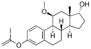 17 alpha-iodovinyl-11 beta-methoxyestradiol CAS#: 90857-55-9