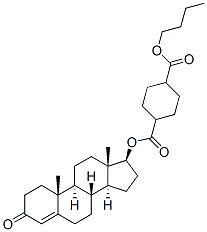 (17beta)-17-[[[4-(butoxycarbonyl)cyclohexyl]carbonyl]oxy]androst-4-en-3-one CAS#: 94134-95-9