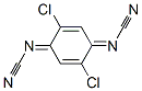 [(1E,4E)-2,5-Dichloro-2,5-cyclohexadiene-1,4-diylidene]biscyanamide CAS#: 97954-67-1