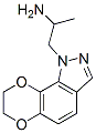 1H-[1,4]Dioxino[2,3-g]indazole-1-ethanamine,  7,8-dihydro--alpha--methyl- CAS#: 890087-75-9