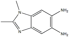 1H-Benzimidazole-5,6-diamine,1,2-dimethyl-(9CI) CAS#: 90562-74-6