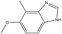 1H-Benzimidazole,5-methoxy-4-methyl-(9CI) CAS#: 90868-11-4