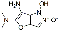 1H-Furo[3,2-c]pyrazole-5,6-diamine,  1-hydroxy-N,N-dimethyl-,  2-oxide  (9CI) CAS#: 897938-79-3