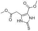 1H-Imidazole-4-acetic acid, 2,3-dihydro-5-(methoxycarbonyl)-2-thioxo-, methyl ester CAS#: 92203-78-6