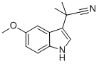 1H-Indole-3-acetonitrile, 5-methoxy-a,a-dimethyl- CAS#: 896101-81-8