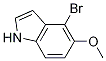 1H-Indole, 4-broMo-5-Methoxy- CAS#: 90858-86-9