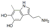1H-Indole-5,6-diol, 3-(2-aminoethyl)-7-methyl- (9CI) CAS#: 97073-67-1