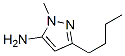 1H-Pyrazol-5-amine, 3-butyl-1-methyl- CAS#: 92406-40-1