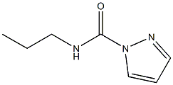 1H-Pyrazole-1-carboxamide,N-propyl-(9CI) CAS#: 93605-70-0