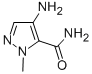 1H-Pyrazole-5-carboxamide,4-amino-1-methyl-(9CI) CAS#: 92534-73-1
