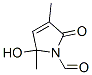 1H-Pyrrole-1-carboxaldehyde, 2,5-dihydro-2-hydroxy-2,4-dimethyl-5-oxo- (9CI) CAS#: 91024-62-3