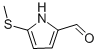 1H-Pyrrole-2-carboxaldehyde,5-(methylthio)- CAS#: 90724-50-8