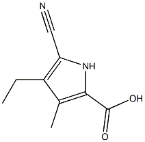 1H-Pyrrole-2-carboxylicacid,5-cyano-4-ethyl-3-methyl-(9CI) CAS#: 942-74-5
