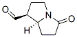 1H-Pyrrolizine-1-carboxaldehyde, hexahydro-5-oxo-, trans- (9CI) CAS#: 97998-14-6