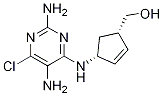 (1S-cis)-(+/-)-4-[(2,5-DiaMino-6-chloro-4-pyriMidinyl)aMino]-2-cyclopentene-1-Methanol CAS#: 896716-96-4