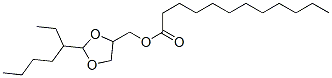 [2-(1-ethylpentyl)-1,3-dioxolan-4-yl]methyl laurate CAS#: 97552-69-7