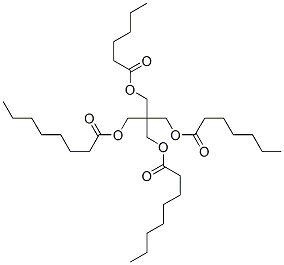 2-[[(1-oxoheptyl)oxy]methyl]-2-[[(1-oxohexyl)oxy]methyl]propane-1,3-diyl dioctanoate CAS#: 94278-16-7