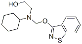 2-[[(1,2-benzisothiazol-3-yloxy)methyl]cyclohexylamino]ethanol CAS#: 94087-26-0