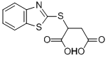 2-(1,3-BENZOTHIAZOL-2-YLTHIO)SUCCINIC ACID CAS#: 95154-01-1