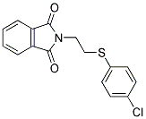 2-(2-[(4-CHLOROPHENYL)SULFANYL]ETHYL)-1H-ISOINDOLE-1,3(2H)-DIONE CAS#: 92853-70-8