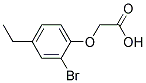 2-(2-BROMO-4-ETHYLPHENOXY)ACETIC ACID CAS#: 90841-60-4