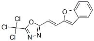 2-[2-(Benzofuran-2-yl)vinyl]-5-(trichloromethyl)-1,3,4-oxadiazole CAS#: 93641-24-8