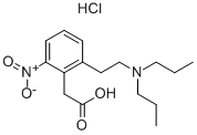 2-[2-(Dipropylamino)ethyl]-6-nitrophenylacetic acid hydrochloride CAS#: 91374-25-3