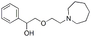 2-[2-(azepan-1-yl)ethoxy]-1-phenyl-ethanol CAS#: 93145-55-2