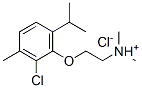 2-[2-chloro-6-(isopropyl)-3-methylphenoxy]ethyl(dimethyl)ammonium chloride CAS#: 93962-93-7