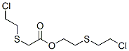 2-(2-chloroethylsulfanyl)ethyl 2-(2-chloroethylsulfanyl)acetate CAS#: 92145-86-3