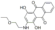 2-[(2-ethoxyethyl)amino]-1,4-dihydroxyanthraquinone CAS#: 94313-80-1