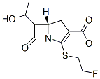 2-(2-fluoroethylthio)-6-(1-hydroxyethyl)penem-3-carboxylate CAS#: 91685-69-7
