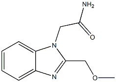 2-(2-(methoxymethyl)-1H-benzo[d]imidazol-1-yl)acetamide CAS#: 893631-60-2